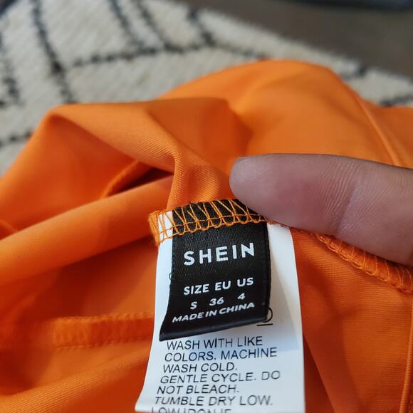 SHEIN  | 2 Piece Crop Top and Sheer Leggings Set  | Size Small - Picture 7 of 12